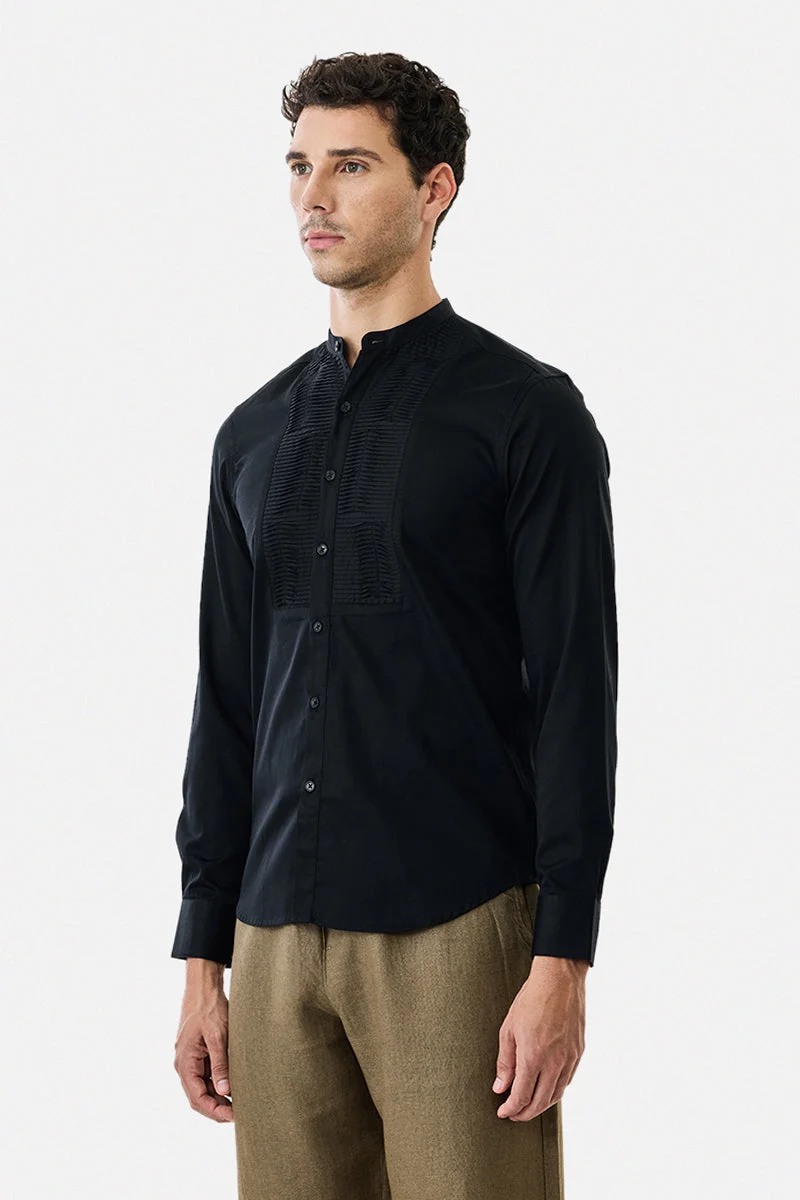 SNITCH Mandarin Pintek Luxe Shirt